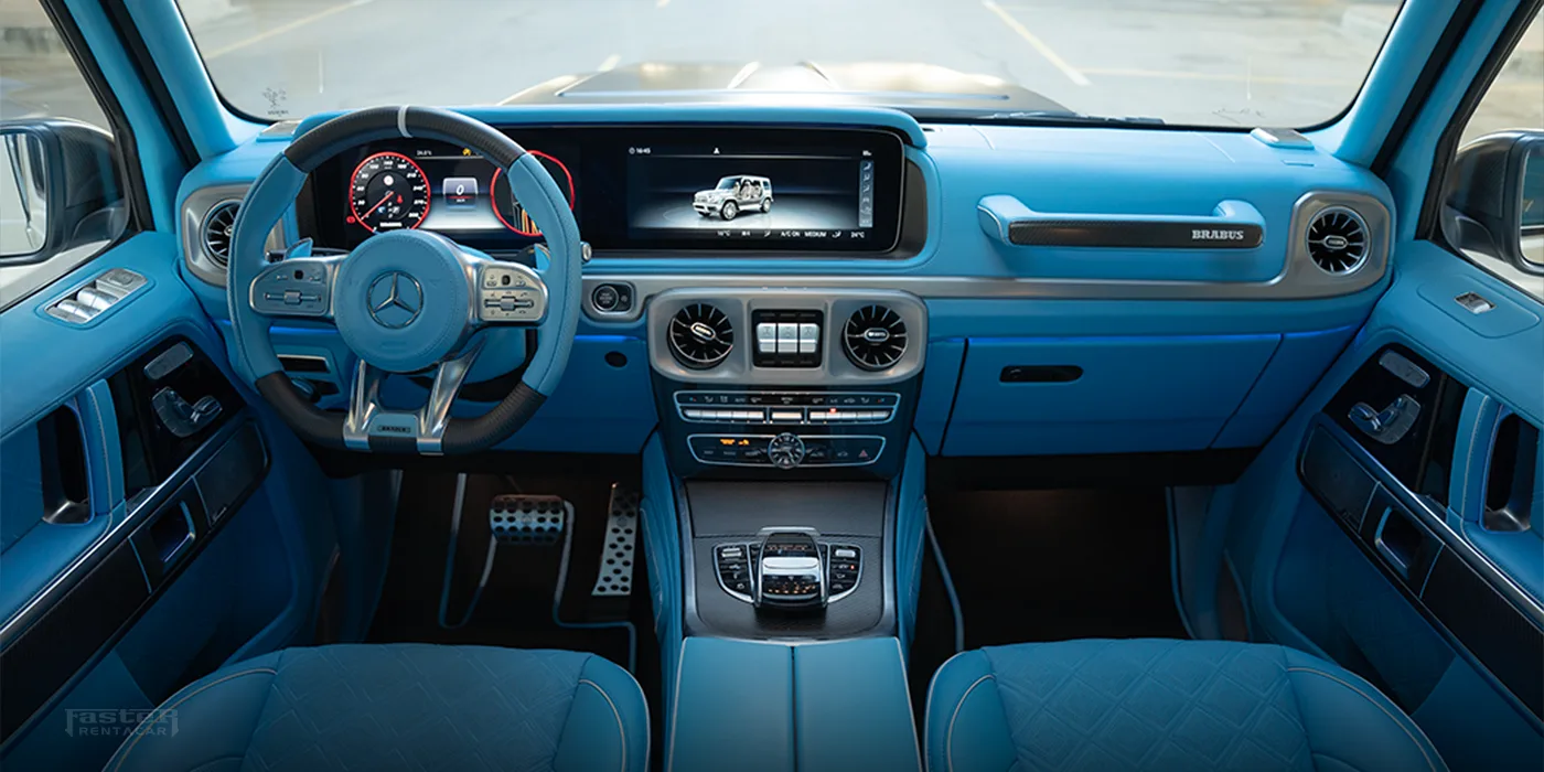 Mercedes Brabus G900 Rocket Interior